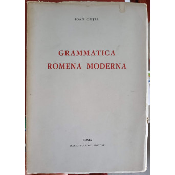 GRAMMATICA ROMENA MODERNA