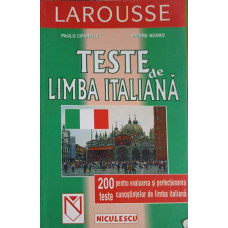 TESTE DE LIMBA ITALIANA