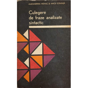 CULEGERE DE FRAZE ANALIZATE SINTACTIC