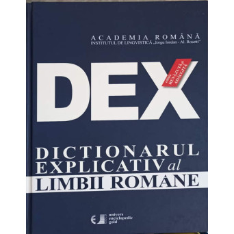 DICTIONARUL EXPLICATIV AL LIMBII ROMANE