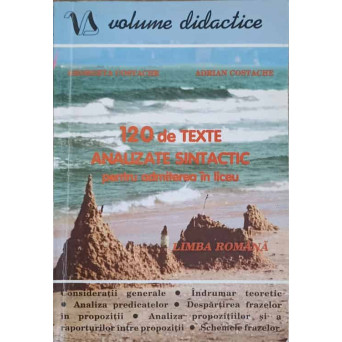 120 DE TESTE ANALIZATE SINTACTIC PENTRU ADMITEREA IN LICEU