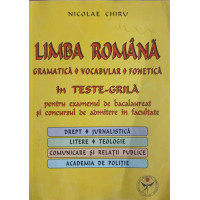 LIMBA ROMANA. GRAMATICA, VOCABULAR, FONETICA LIMBA ROMANA. GRAMATICA, VOCABULAR, FONETICA