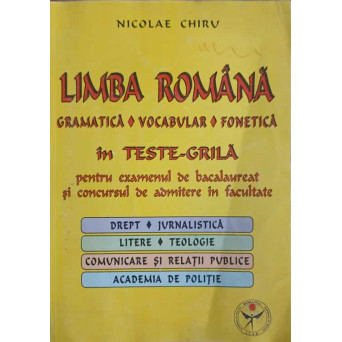 LIMBA ROMANA. GRAMATICA, VOCABULAR, FONETICA