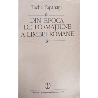 DIN EPOCA DE FORMATIUNE A LIMBEI ROMANE. PROBLEME FONETICE SI MORFOLOGICE