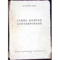 LIMBA ROMANA CONTEMPORANA