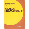 ANALIZE GRAMATICALE