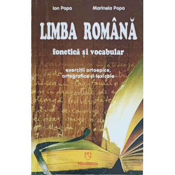 LIMBA ROMANA. FONETICA SI VOCABULAR