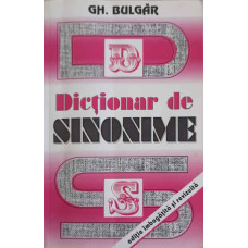 DICTIONAR DE SINONIME