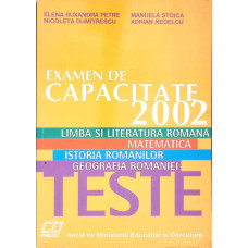 EXAMEN DE CAPACITATE 2002
