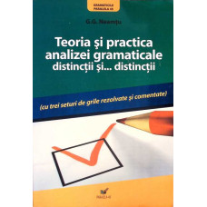 TEORIA SI PRACTICA ANALIZEI GRAMATICALE, DISTINCTII SI... DISTINCTII