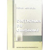 DICTIONAR DE OMONIME