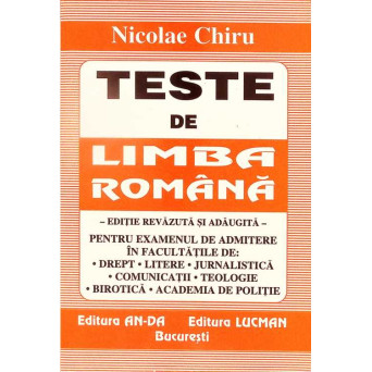 TESTE DE LIMBA ROMANA