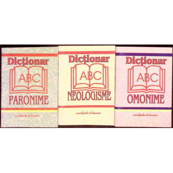 LOT 3 NOTITE DICTIONAR: PARONIME, NEOLOGISME, OMONIME