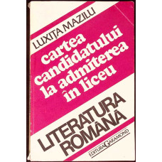 CARTEA CANDIDATULUI LA ADMITEREA IN LICEU