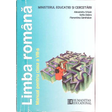 LIMBA ROMANA, MANUAL PENTRU CLASA A VIII-A