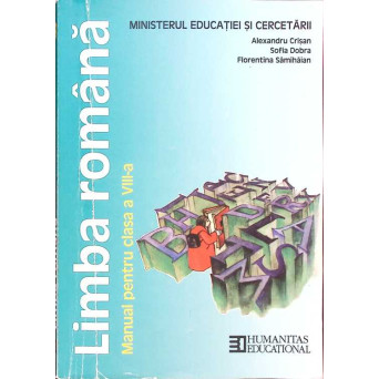LIMBA ROMANA, MANUAL PENTRU CLASA A VIII-A