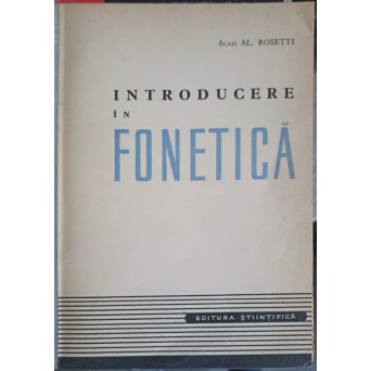 INTRODUCERE IN FONETICA
