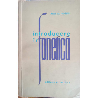 INTRODUCERE IN FONETICA