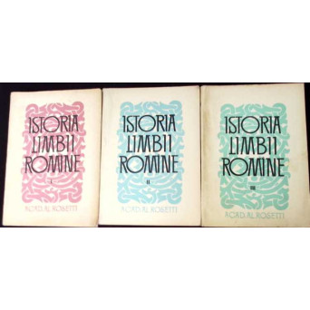 ISTORIA LIMBII ROMANE VOL.1-3