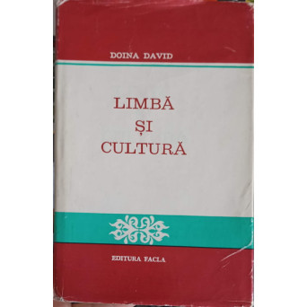 LIMBA SI CULTURA