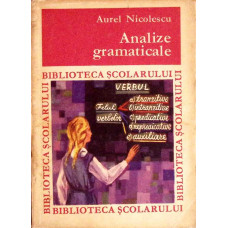 ANALIZE GRAMATICALE