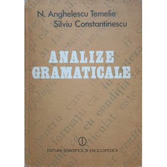 ANALIZE GRAMATICALE