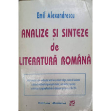 ANALIZE SI SINTEZE DE LITERATURA ROMANA, CLASELE IX-XII