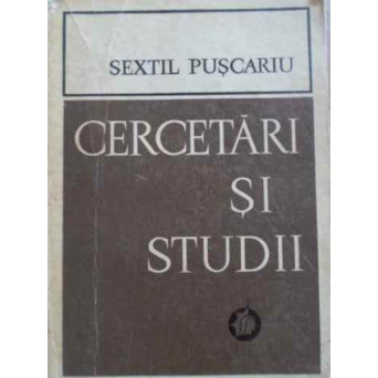 CERCETARI SI STUDII (LINGVISTICA, LITERATURA, VARIA)