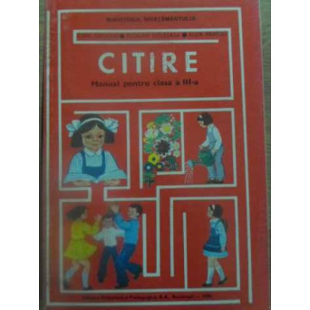 CITIRE MANUAL PENTRU CLASA A III-A