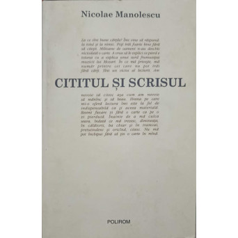 CITITUL SI SCRISUL