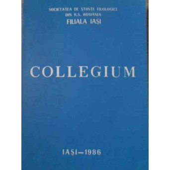 COLLEGIUM REVISTA DE FILOLOGIE SI TEORIE LITERARA NR.2