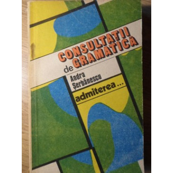 CONSULTATII DE GRAMATICA