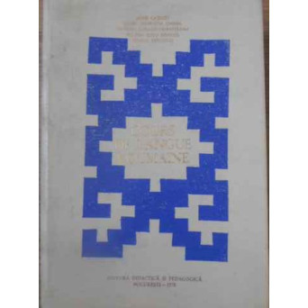COURS DE LANGUE ROUMAINE CURS DE LIMBA ROMANA