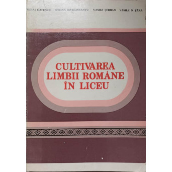 CULTIVAREA LIMBII ROMANE IN LICEU