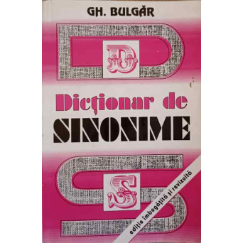 DICTIONAR DE SINONIME