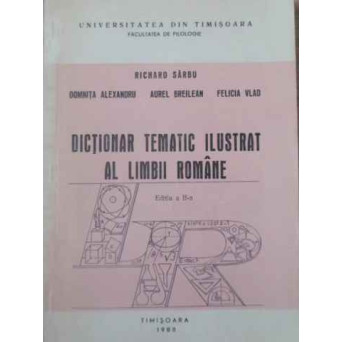 DICTIONAR TEMATIC ILUSTRAT AL LIMBII ROMANE