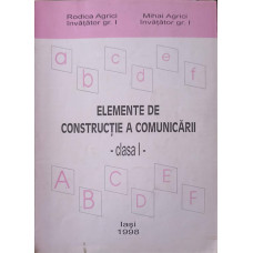 ELEMENTE DE CONSTRUCTIE A COMUNICARII. CLASA I
