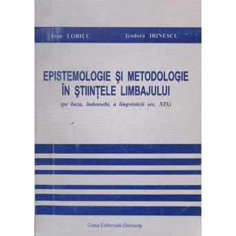 EPISTEMOLOGIE SI METODOLOGIE IN STIINTELE LIMBAJULUI