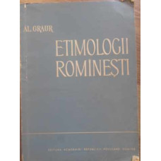 ETIMOLOGII ROMANESTI