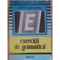 EXERCITII DE GRAMATICA