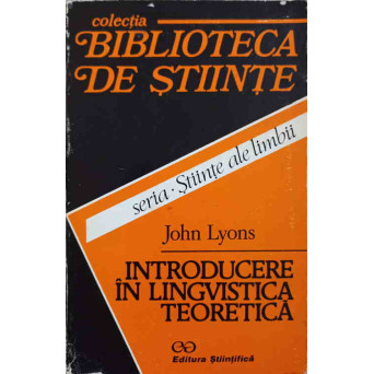 INTRODUCERE IN LINGVISTICA TEORETICA