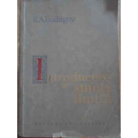 INTRODUCERE IN STIINTA LIMBII INTRODUCERE IN STIINTA LIMBII