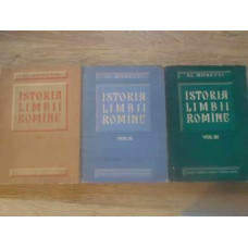 ISTORIA LIMBII ROMANE VOL.1-3