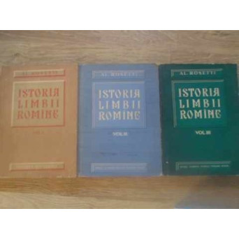 ISTORIA LIMBII ROMANE VOL.1-3