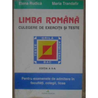 LIMBA ROMANA CULEGERE DE EXERCITII SI TESTE