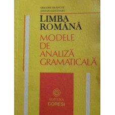 LIMBA ROMANA MODELE DE ANALIZA GRAMATICALA