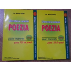 LITERATURA ROMANA. POEZIA. ESEURI STRUCTURATE VOL.1-2