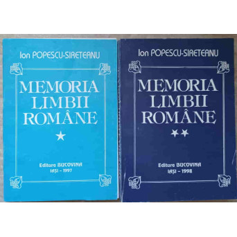MEMORIA LIMBII ROMANE VOL.1-2