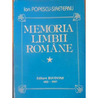 MEMORIA LIMBII ROMANE VOL.1