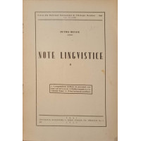 NOTE LINGVISTICE VOL.2 NOTE LINGVISTICE VOL.2